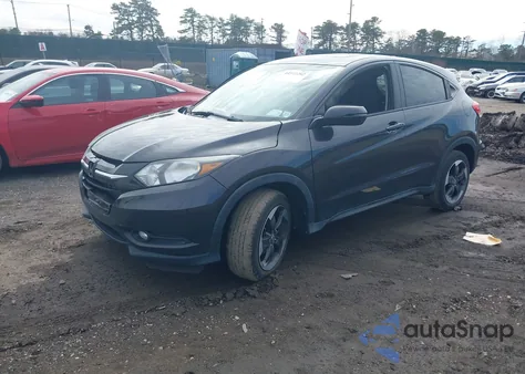 2018 Honda Hr-V Ex z USA, uszkodzony, nr VIN 3CZRU6H56JG719128